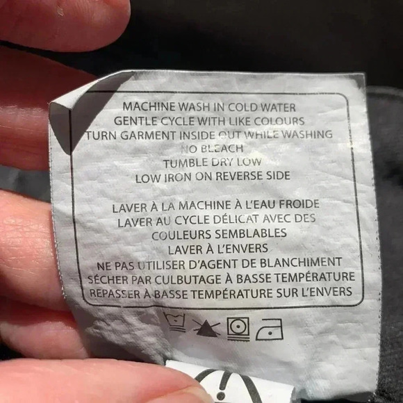 Bluenotes black high waist, skinny jeans 25 x  27 - Picture 6 of 7